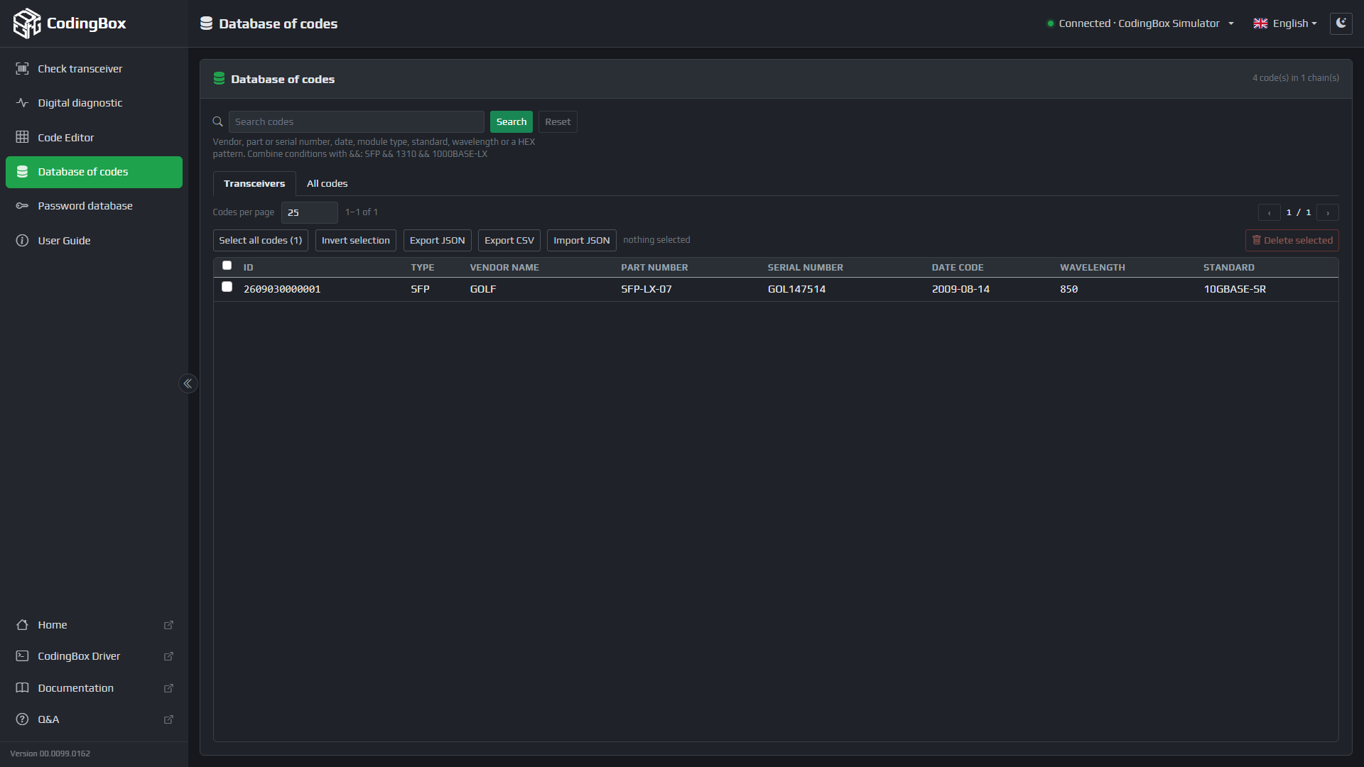 Koding Database Loging CodingBox — 浏览器在线演示